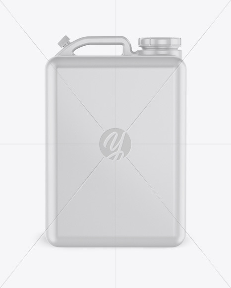 Matte Jerry Can Mockup