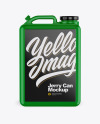 Matte Jerry Can Mockup