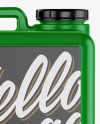 Matte Jerry Can Mockup