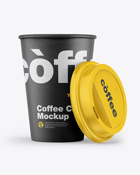 Kraft Coffee Cup Mockup