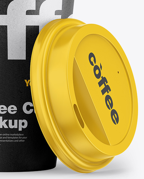 Kraft Coffee Cup Mockup