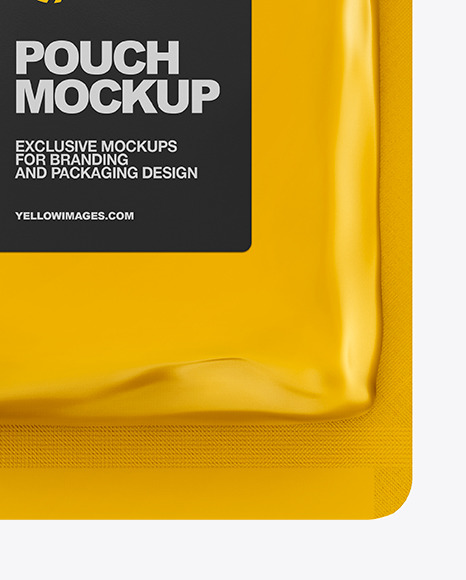 Glossy Pouch Mockup