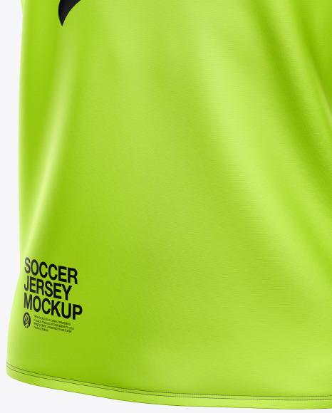 Men’s Soccer Jersey Mockup