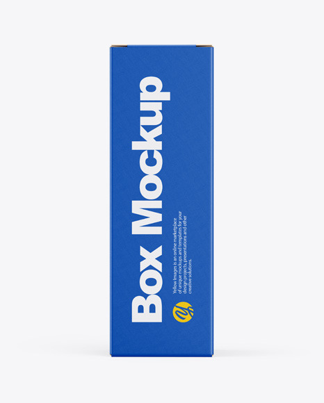 Paper Box Mockup - Wrapping paper mockup