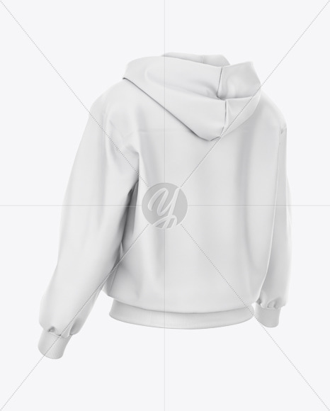 Women&#039;s Harrington Hooded Jacket Mockup