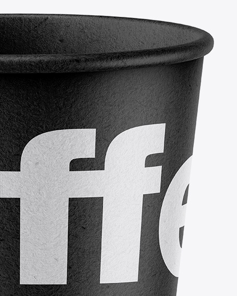 Kraft Coffee Cup Mockup