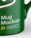 Ceramic Coffee Cup Mockup