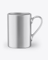 Metallic Coffee Cup Mockup