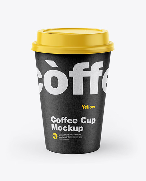 Kraft Coffee Cup Mockup