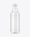 Clear Plastic Water Bottle Mockup