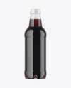 Plastic Bottle with Dark Drink Mockup