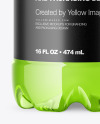 Clear Drink Plastic Bottle Mockup