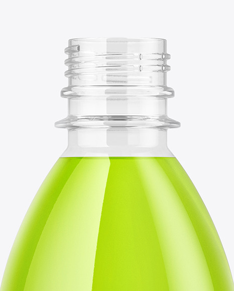 PET Drink Bottle 250ml in Shrink Sleeve Mockup