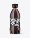 250ml Amber PET Bottle Mockup