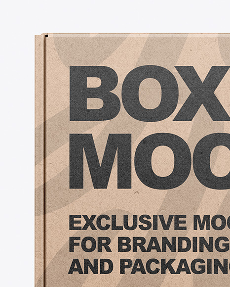 Two Kraft Boxes Mockup