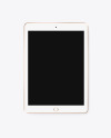 Gold IPad Mockup