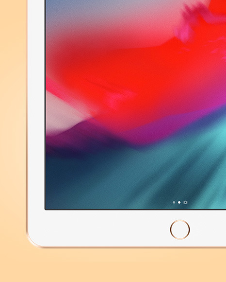 Gold IPad Mockup