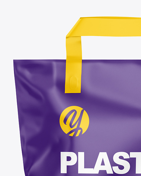 Matte Carrier Bag Mockup