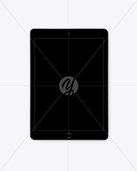 Space Grey IPad Mockup