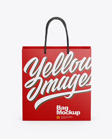 Matte Bag Mockup - Paper bag mockup