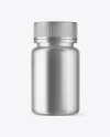 Metallized Plastic Bottle Mockup