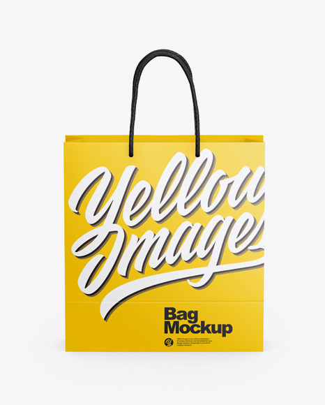 Glossy Bag Mockup