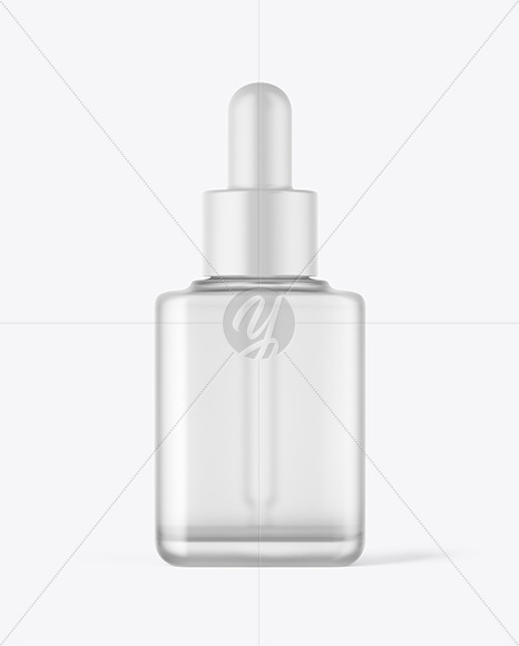 Frosted Glass Dropper Bottle Mockup Frosted Glass Dropper Bottle Mockup
