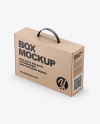 Kraft Box Mockup Kraft Box Mockup