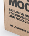 Kraft Box Mockup Kraft Box Mockup