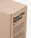 Kraft Box Mockup Kraft Box Mockup