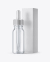 15ml Clear Glass Dropper Bottle W/ Kraft Box