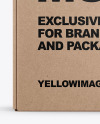 Kraft Box Mockup Kraft Box Mockup