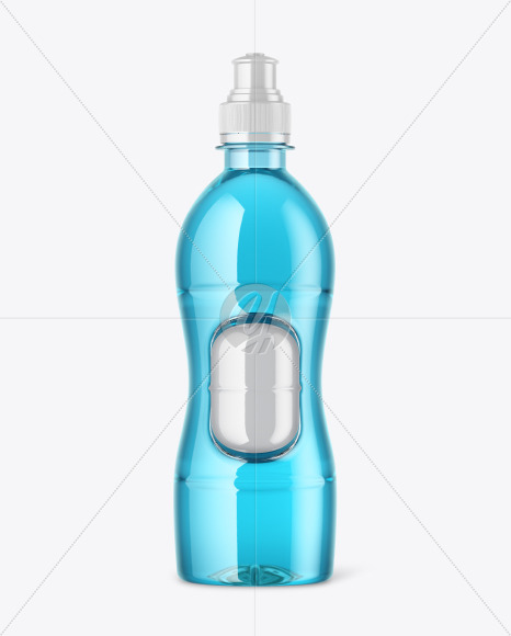 Drink Bottle w/ Plastic Egg Mockup