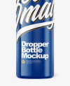 Glossy Dropper Bottle Mockup