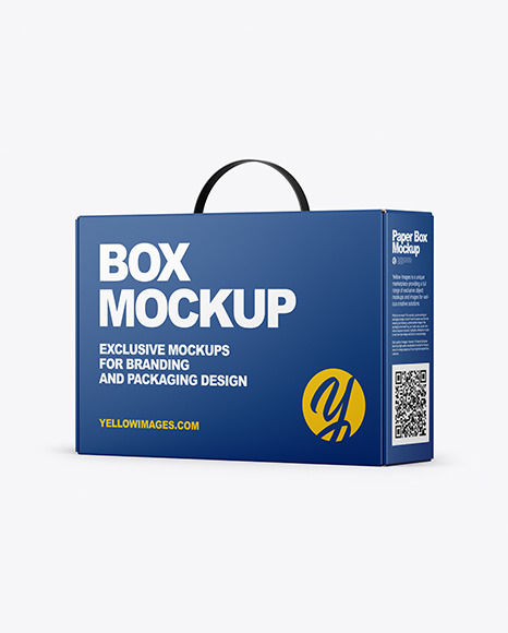 Paper Box Mockup