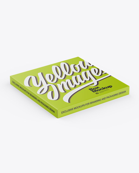 Paper Box Mockup - Wrapping paper mockup