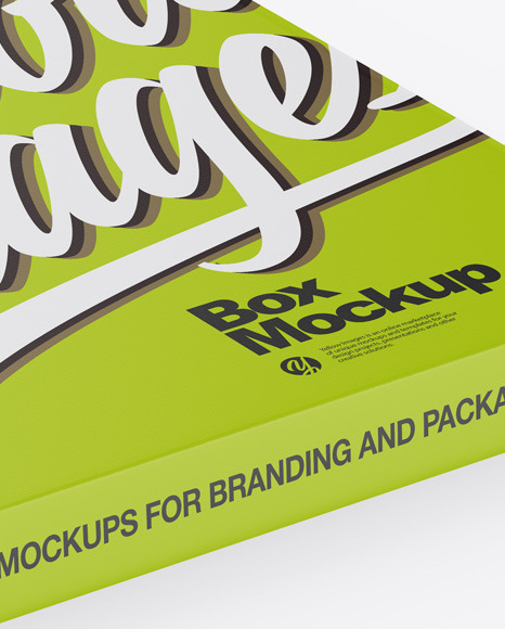 Paper Box Mockup