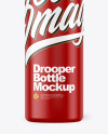 Matte Dropper Bottle Mockup