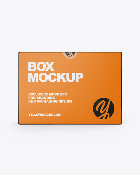 Paper Box Mockup