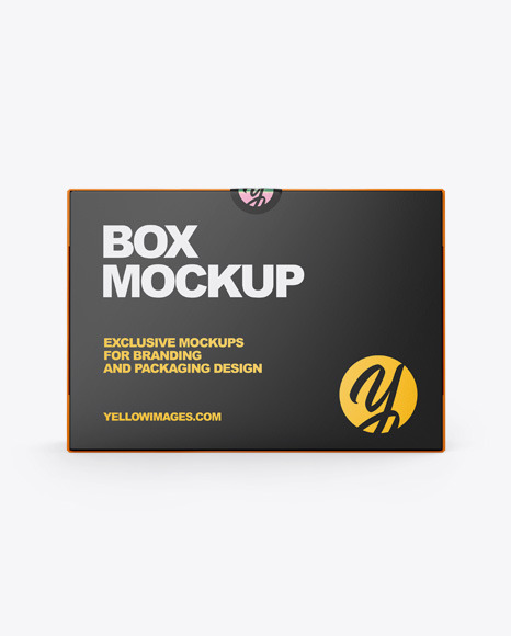 Paper Box Mockup