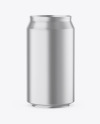 Metallic Can Mockup