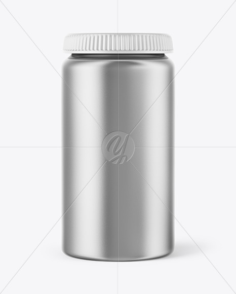 Metallic Bottle Mockup