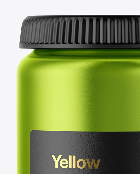 Metallic Bottle Mockup