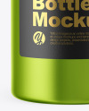 Metallic Bottle Mockup