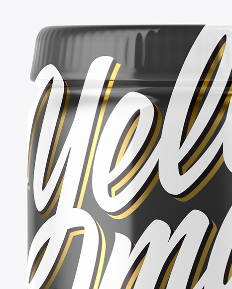 Metallic Bottle Mockup