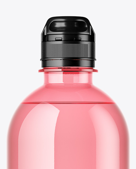 Plastic Drink Bottle Mockup