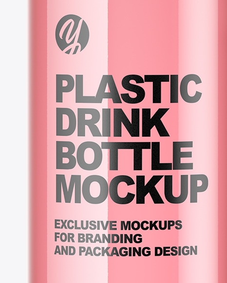 Plastic Drink Bottle Mockup