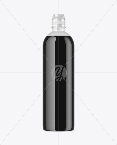 Dark Drink Bottle Mockup