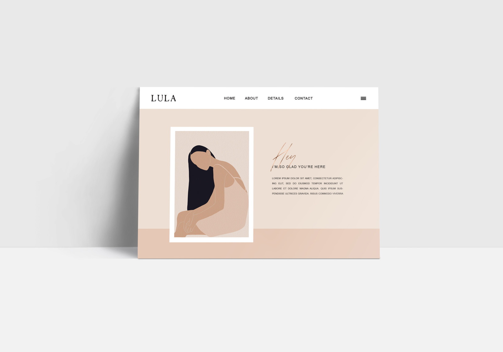 Lula Abstract Nude Prints