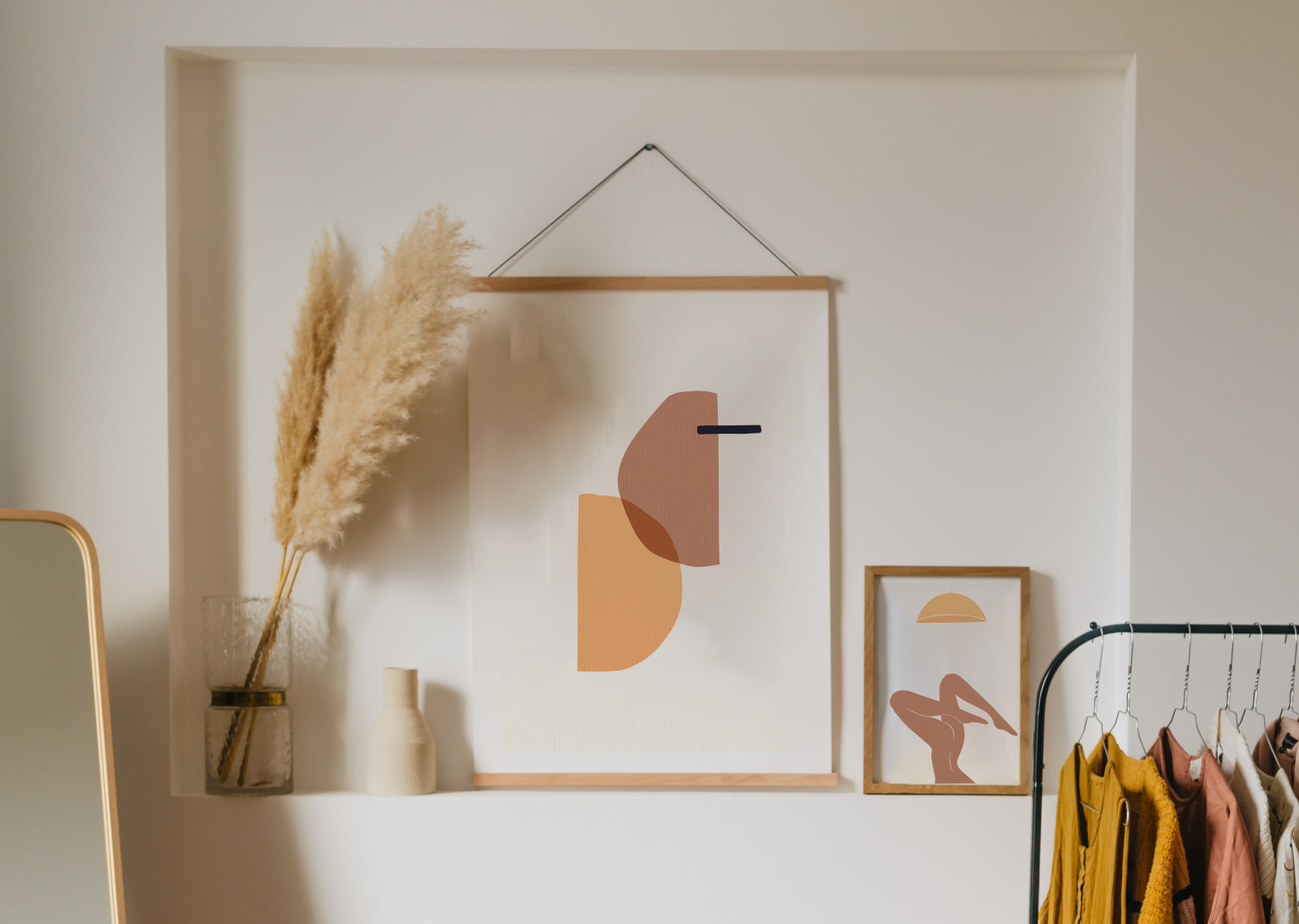 Lula Abstract Nude Prints Lula Abstract Nude Prints
